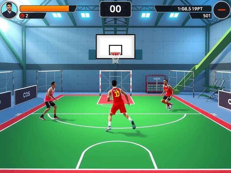 India Hoops Challenge Gameplay Screenshot
